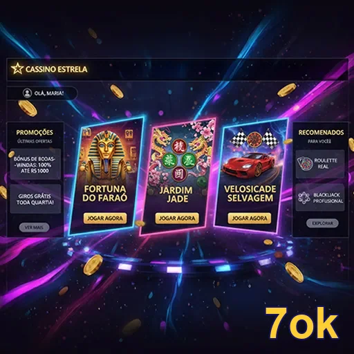 Promoções do cassino Estrela no 7ok, destacando ofertas e bônus atraentes.